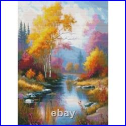 Counted Cross Stitch Kit Fall Autunm DIY Counted Cross Stitch Kit Fall Autunm DIY