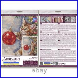 Counted Cross Stitch Kit Furry Rascal Winter Tale 17x22cm DIY Needlework Set
