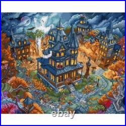 Counted Cross Stitch Kit Halloween DIY Letistitch
