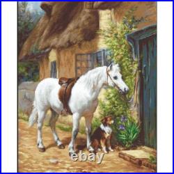 Counted Cross Stitch Kit Horse DIY Luca-S