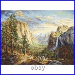 Counted Cross Stitch Kit In the mountains DIY Luca-S Counted Cross Stitch Kit In the mountains DIY Luca-S