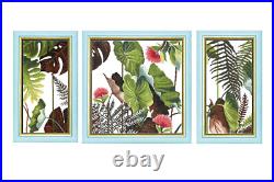 Counted Cross Stitch Kit In tropical forests DIY