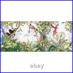 Counted Cross Stitch Kit Jungle DIY Letistitch