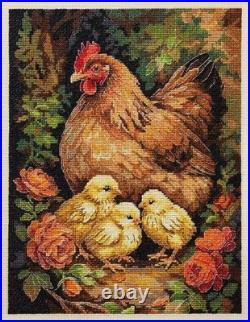 Counted Cross Stitch Kit Kurka na podvir'i