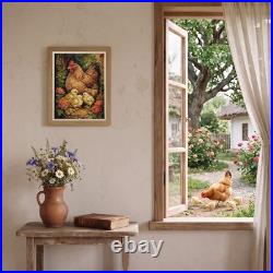 Counted Cross Stitch Kit Kurka na podvir'i