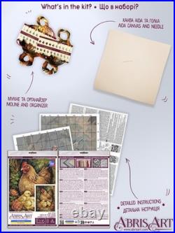 Counted Cross Stitch Kit Kurka na podvir'i