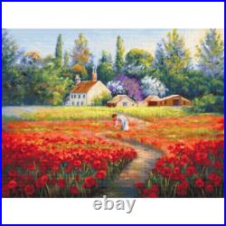 Counted Cross Stitch Kit Landscape DIY Luca-S