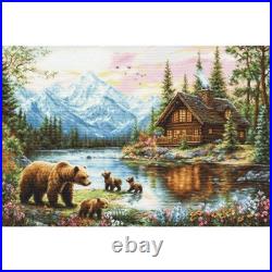 Counted Cross Stitch Kit Landscape Luca-S DIY