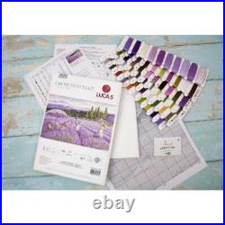 Counted Cross Stitch Kit Lavender field DIY Luca-S