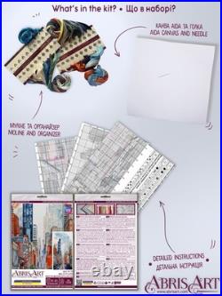 Counted Cross Stitch Kit Life velykoho mista