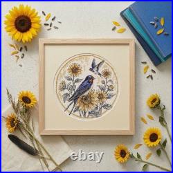 Counted Cross Stitch Kit Melody lastivok Creative Embroidery Gift