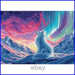 Counted Cross Stitch Kit Northern Lights DIY Letistitch
