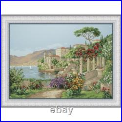 Counted Cross Stitch Kit On the lake DIY