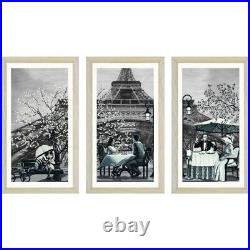 Counted Cross Stitch Kit Paris is the city of love. Triple picture