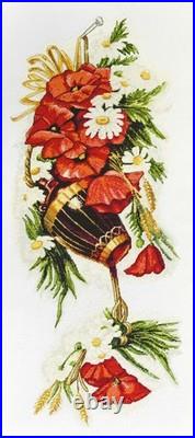 Counted Cross Stitch Kit Polovi riznokvity