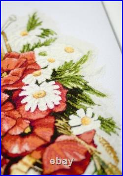 Counted Cross Stitch Kit Polovi riznokvity