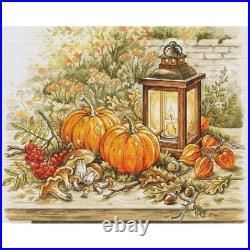 Counted Cross Stitch Kit Pumpkins Luca-S DIY