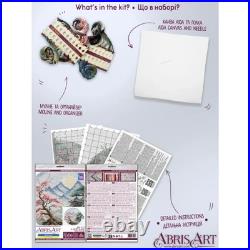 Counted Cross Stitch Kit Quiet Landscape 34x28cm DIY Needlework Craft Set