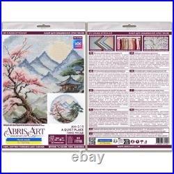 Counted Cross Stitch Kit Quiet Landscape 34x28cm DIY Needlework Craft Set