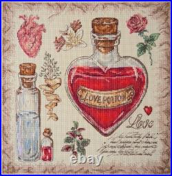 Counted Cross Stitch Kit Retsept Love