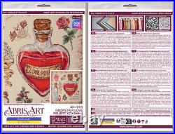 Counted Cross Stitch Kit Retsept Love