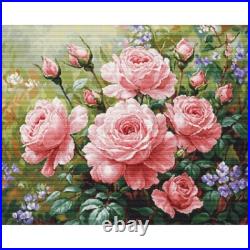 Counted Cross Stitch Kit Roses Flowers DIY Unprinted canvas Luca-S B717 Counted Cross Stitch Kit Roses Flowers DIY Unprinted canvas Luca-S B717