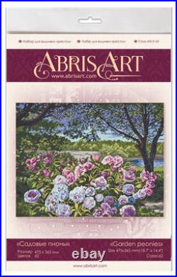 Counted Cross Stitch Kit Sadovi Peonies