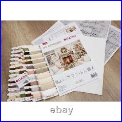 Counted Cross Stitch Kit Santa Christmas Luca-S B2416 DIY Unprinted canvas Counted Cross Stitch Kit Santa Christmas Luca-S B2416 DIY Unprinted canvas