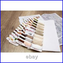Counted Cross Stitch Kit Santa Christmas Luca-S B2416 DIY Unprinted canvas Counted Cross Stitch Kit Santa Christmas Luca-S B2416 DIY Unprinted canvas