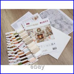 Counted Cross Stitch Kit Santa Christmas Luca-S B2416 DIY Unprinted canvas Counted Cross Stitch Kit Santa Christmas Luca-S B2416 DIY Unprinted canvas