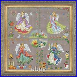 Counted Cross Stitch Kit Seasons DIY
