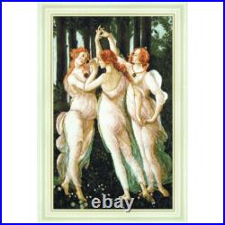 Counted Cross Stitch Kit Spring DIY Charivna mit