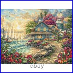 Counted Cross Stitch Kit Sunrise by the sea DIY Letistitch