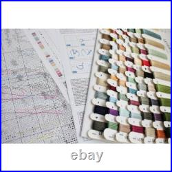 Counted Cross Stitch Kit Sunrise by the sea DIY Letistitch