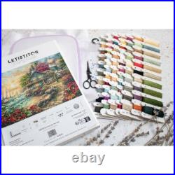 Counted Cross Stitch Kit Sunrise by the sea DIY Letistitch