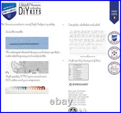 Counted Cross Stitch Kit Tractor with Animals PN-0011906