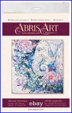 Counted Cross Stitch Kit White lehendy