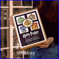 Counted Cross Stitch Kits'Hogwarts House 5-in-1 Hogwarts Crests