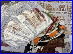Country Cottage Needleworks Gingerbread Village Complete @Threads & Most Buttons