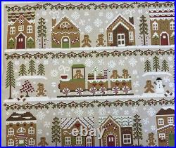 Country Cottage Needleworks Gingerbread Village Complete @Threads & Most Buttons