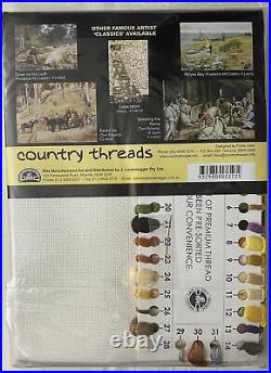 Country Threads The Kiss Cross Stitch Kit 28.5 x 45cm 14ct Aida, FJ-4018