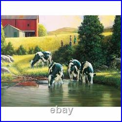 Cows Farm Animals Diamond Painting Lovely Portrait Design Decorations Embroidery