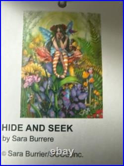 Craftibly Diamond Art Hide and Seek Sara Burrier Rare retired New storage tube