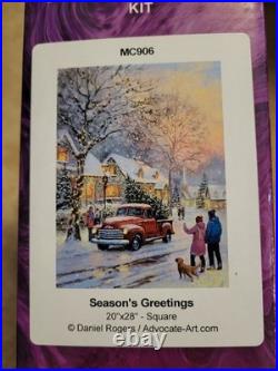 Craftibly Diamond Painting Season's Greetings Daniel Roger's Rare