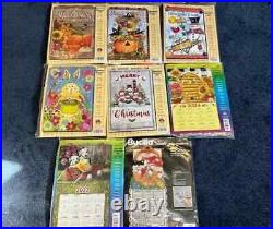 Cross Stitch 78+ items kits, patterns & leaflets & 9 Jeweled Banner Kits & more