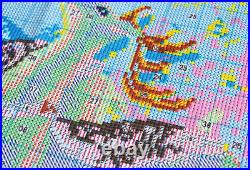 Cross Stitch Embroidery Kit Chinese Dragon Home Decor Needlework Set Handmade