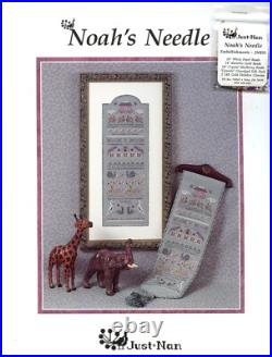 Cross Stitch Just Nan & Original Charm pack Noah's Needle Vintage OOP