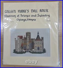 Cross Stitch Kit + 2 Charts Frank Lloyd Wright Heartland House Designs Vtg 1984