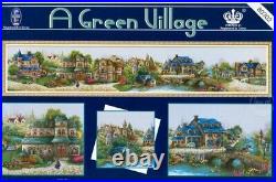 Cross Stitch Kit A Green Village