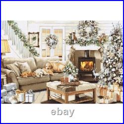 Cross Stitch Kit Dreaming of a White Christmas